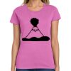 Montangelo Women's Heavy Cotton 100% Cotton T Shirt Thumbnail