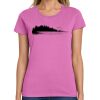 Montangelo Women's Heavy Cotton 100% Cotton T Shirt Thumbnail