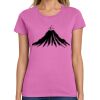 Montangelo Women's Heavy Cotton 100% Cotton T Shirt Thumbnail