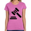 Montangelo Women's Heavy Cotton 100% Cotton T Shirt Thumbnail