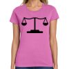 Montangelo Women's Heavy Cotton 100% Cotton T Shirt Thumbnail