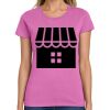 Montangelo Women's Heavy Cotton 100% Cotton T Shirt Thumbnail