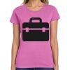 Montangelo Women's Heavy Cotton 100% Cotton T Shirt Thumbnail