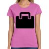 Montangelo Women's Heavy Cotton 100% Cotton T Shirt Thumbnail