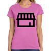 Montangelo Women's Heavy Cotton 100% Cotton T Shirt Thumbnail