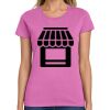 Montangelo Women's Heavy Cotton 100% Cotton T Shirt Thumbnail