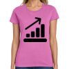 Montangelo Women's Heavy Cotton 100% Cotton T Shirt Thumbnail
