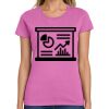 Montangelo Women's Heavy Cotton 100% Cotton T Shirt Thumbnail