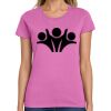 Montangelo Women's Heavy Cotton 100% Cotton T Shirt Thumbnail
