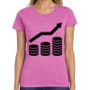 Montangelo Women's Heavy Cotton 100% Cotton T Shirt Thumbnail