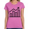 Montangelo Women's Heavy Cotton 100% Cotton T Shirt Thumbnail