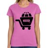 Montangelo Women's Heavy Cotton 100% Cotton T Shirt Thumbnail