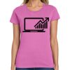 Montangelo Women's Heavy Cotton 100% Cotton T Shirt Thumbnail