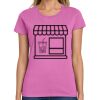 Montangelo Women's Heavy Cotton 100% Cotton T Shirt Thumbnail