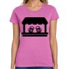 Montangelo Women's Heavy Cotton 100% Cotton T Shirt Thumbnail