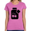 Montangelo Women's Heavy Cotton 100% Cotton T Shirt Thumbnail