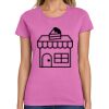 Montangelo Women's Heavy Cotton 100% Cotton T Shirt Thumbnail