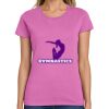 Montangelo Women's Heavy Cotton 100% Cotton T Shirt Thumbnail