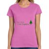 Montangelo Women's Heavy Cotton 100% Cotton T Shirt Thumbnail