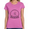 Montangelo Women's Heavy Cotton 100% Cotton T Shirt Thumbnail