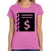 Montangelo Women's Heavy Cotton 100% Cotton T Shirt Thumbnail