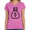 Montangelo Women's Heavy Cotton 100% Cotton T Shirt Thumbnail