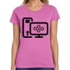Montangelo Women's Heavy Cotton 100% Cotton T Shirt Thumbnail
