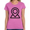 Montangelo Women's Heavy Cotton 100% Cotton T Shirt Thumbnail