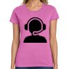 Montangelo Women's Heavy Cotton 100% Cotton T Shirt Thumbnail