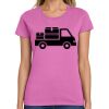 Montangelo Women's Heavy Cotton 100% Cotton T Shirt Thumbnail