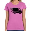 Montangelo Women's Heavy Cotton 100% Cotton T Shirt Thumbnail