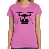 Montangelo Women's Heavy Cotton 100% Cotton T Shirt Thumbnail
