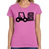 Montangelo Women's Heavy Cotton 100% Cotton T Shirt Thumbnail