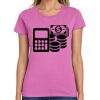 Montangelo Women's Heavy Cotton 100% Cotton T Shirt Thumbnail
