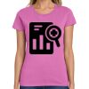 Montangelo Women's Heavy Cotton 100% Cotton T Shirt Thumbnail
