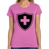 Montangelo Women's Heavy Cotton 100% Cotton T Shirt Thumbnail