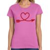 Montangelo Women's Heavy Cotton 100% Cotton T Shirt Thumbnail