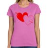 Montangelo Women's Heavy Cotton 100% Cotton T Shirt Thumbnail
