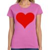 Montangelo Women's Heavy Cotton 100% Cotton T Shirt Thumbnail