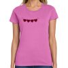 Montangelo Women's Heavy Cotton 100% Cotton T Shirt Thumbnail