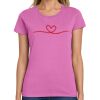 Montangelo Women's Heavy Cotton 100% Cotton T Shirt Thumbnail