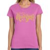 Montangelo Women's Heavy Cotton 100% Cotton T Shirt Thumbnail