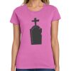 Montangelo Women's Heavy Cotton 100% Cotton T Shirt Thumbnail