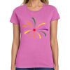 Montangelo Women's Heavy Cotton 100% Cotton T Shirt Thumbnail