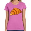 Montangelo Women's Heavy Cotton 100% Cotton T Shirt Thumbnail