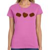 Montangelo Women's Heavy Cotton 100% Cotton T Shirt Thumbnail