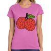 Montangelo Women's Heavy Cotton 100% Cotton T Shirt Thumbnail