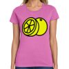 Montangelo Women's Heavy Cotton 100% Cotton T Shirt Thumbnail