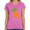 Montangelo Women's Heavy Cotton 100% Cotton T Shirt Thumbnail