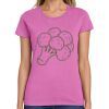 Montangelo Women's Heavy Cotton 100% Cotton T Shirt Thumbnail